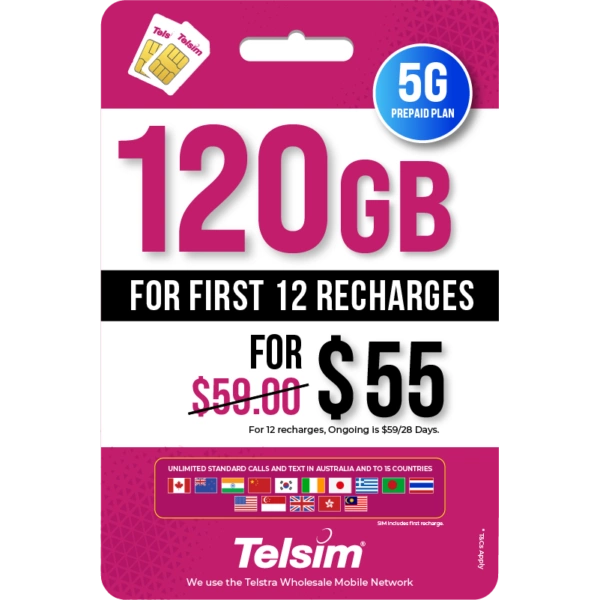 Telsim 120GB 28 Days